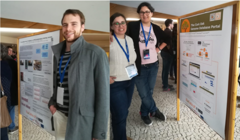 Poster presentations by Miguel Cardoso and Cirenia Baldrich